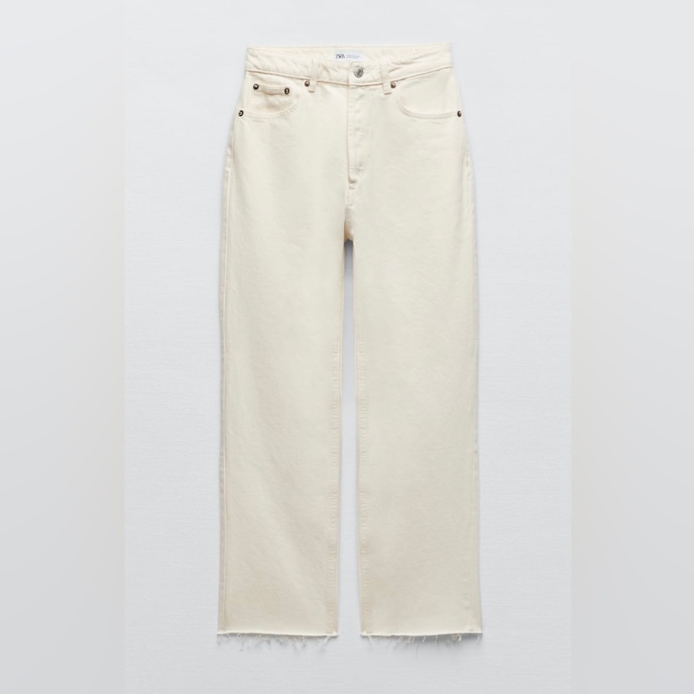 ZARA TRF straight jeans NWOT